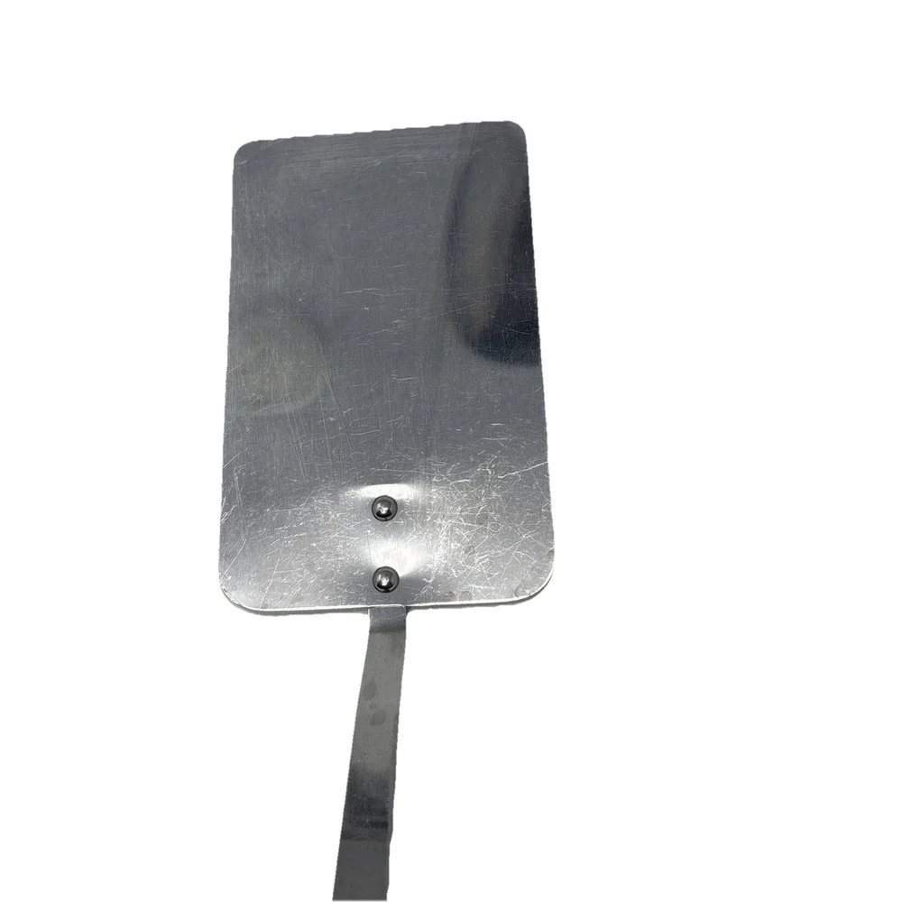 Angled Spatula/Turner Vintage Stainless Steel Made In Japan Wheat‎ Handle Design